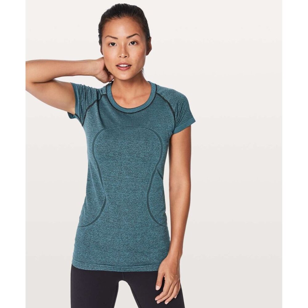 Lululemon Swiftly Tech Short Sleeve Crew Desert Teal US 10